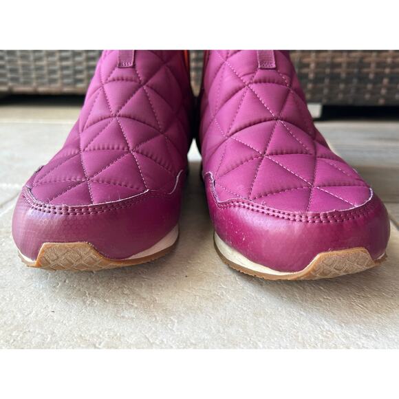 Teva Ember Mid Boot Quilted Ankle Bootie Slip On Pink Orange Camping Size 9 - Picture 4 of 13